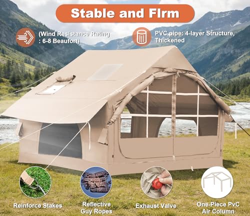 Inflatable Tent with Stove Jack