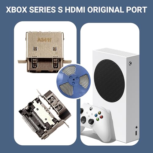 Image of PAOBTEIY HDMI Port Replacement for Xbox Series S With 10-in-1 Kits [xbox series s]
