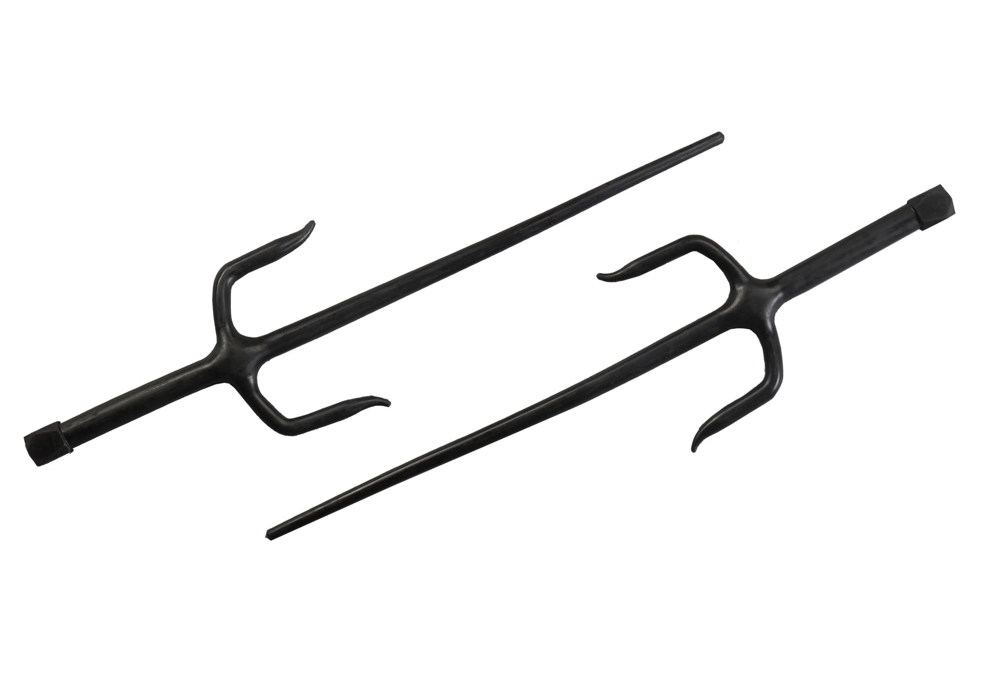 Gummi-Sai-Gabeln 50 cm (Paar) - Training Sai - Kobudo Waffentraining Ninjutsu