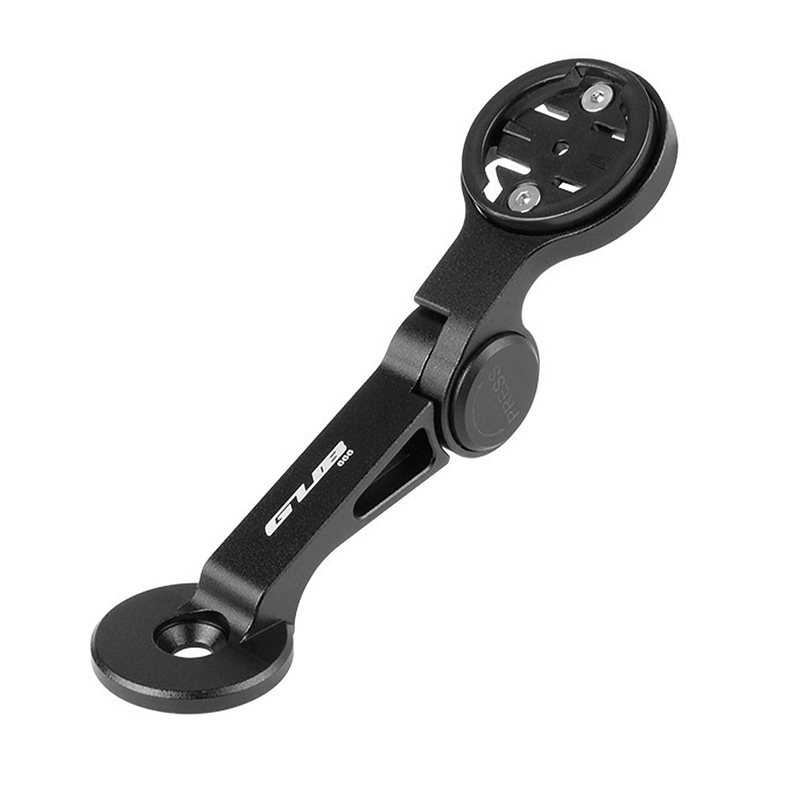 Bike Computer Mount Aluminum Alloy Mounting Bracket for Guages Adjustable Bike Front Handlebar Extended Holder