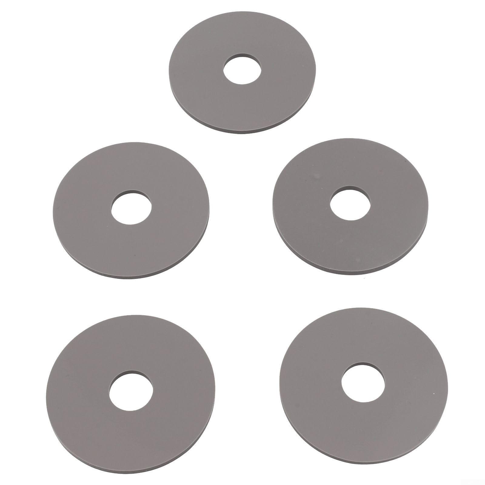 Yhenlovtt Dual Flush Valve Seal,Perfect Fit, Long Lasting Rubber Material 5Pcs For Roca Dual Flush Valve Toilet Seals