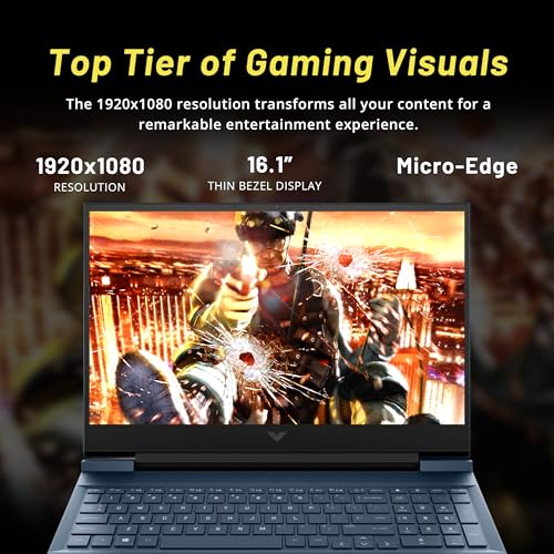 HP Victus 16.1" FHD IPS Gaming Laptop Intel i5-11400H miniatura 3
