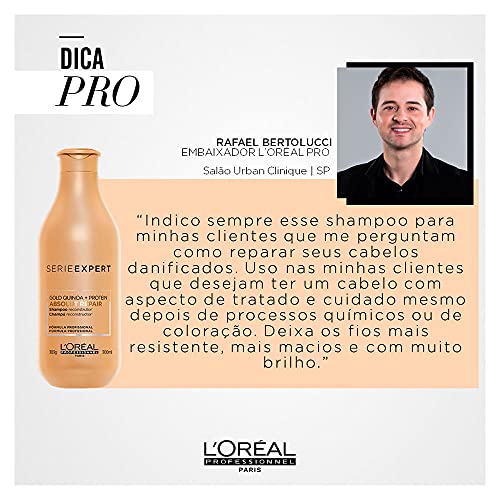 Shampoo Absolut Repair Gold Quinoa, 300 ml, L'Oréal Paris