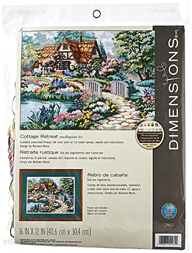 Dimensions 02461 Cottage Retreat Needlepoint Kit cover