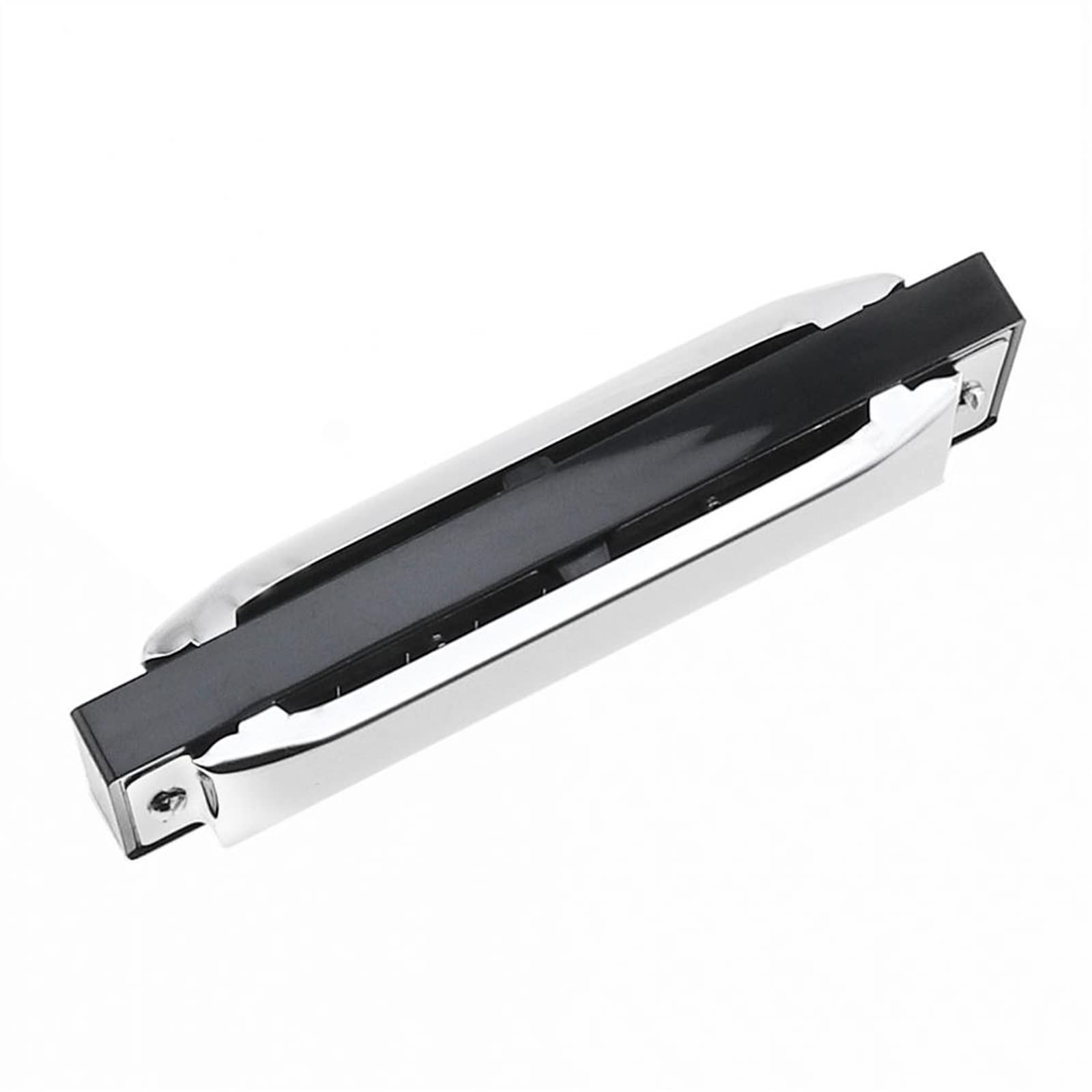 Armonica A Bocca Professionale Armonica A Bocca 10 Fori 20 Tone C Silver Harmonica Diatonic Mouth Organ Strumento Musicale in Acciaio Inossidabile
