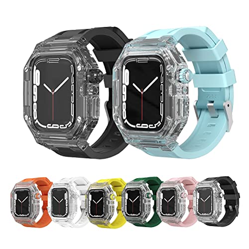 Kit modification Apple Watch boîtier transparent agate haute finition - 2