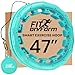 Fit ON FORM インフィニティ 加重 フラフープ 大人用 減量用 - スマート エクササイズ ホラ サークル フープ 女性用 腹筋 ワークアウト - 47インチ