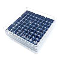 0402-050 ハニカムラック Amazon | ワトソン(Watson) ハニカムラック(チューブラック) 50穴 青