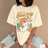 The Life of A Showcat Shirt for Women, Men - Country Music Themed Shirts for Girl - Musical Song Era Tshirt Men - Women Era Christmas Graphic T-Shirt for Cat Lovers Gifts (Ivory-L)