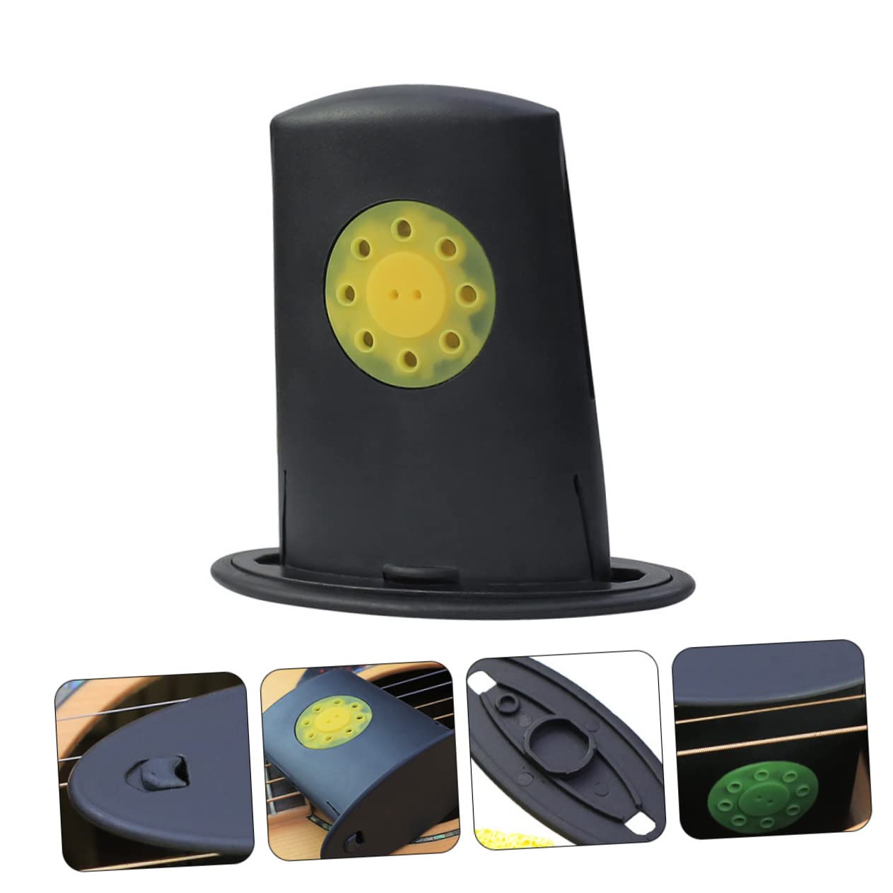 BESTonZON Bajo 3 Piezas Humedecedor De Sonido Crema Hidratante De Guitarra Máquina De Control De Humedad De La Guitarra Instrumento De Guitarra Cuidado Guitarra De Madera Esponja