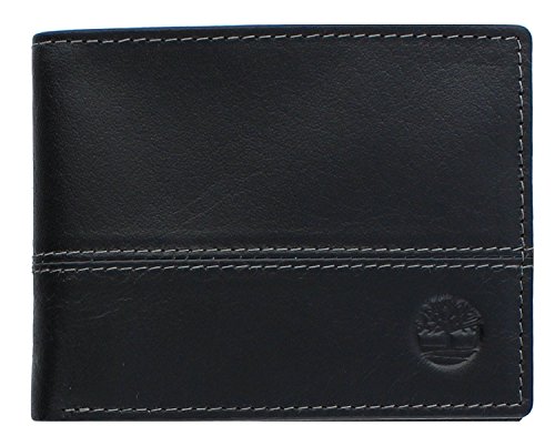 El Mejor Listado de Cartera de Curpiel que puedes comprar esta semana. 47 Timberland Passcase - portafolios híbrida de piel para hombre, Negro -, Talla única