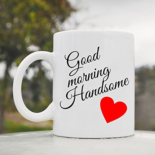 【 XL】Good Morning AMAZING Mr. Parker May Good Morning Handsome Cute Funny 11oz Ceramic Coffee Mug Cup