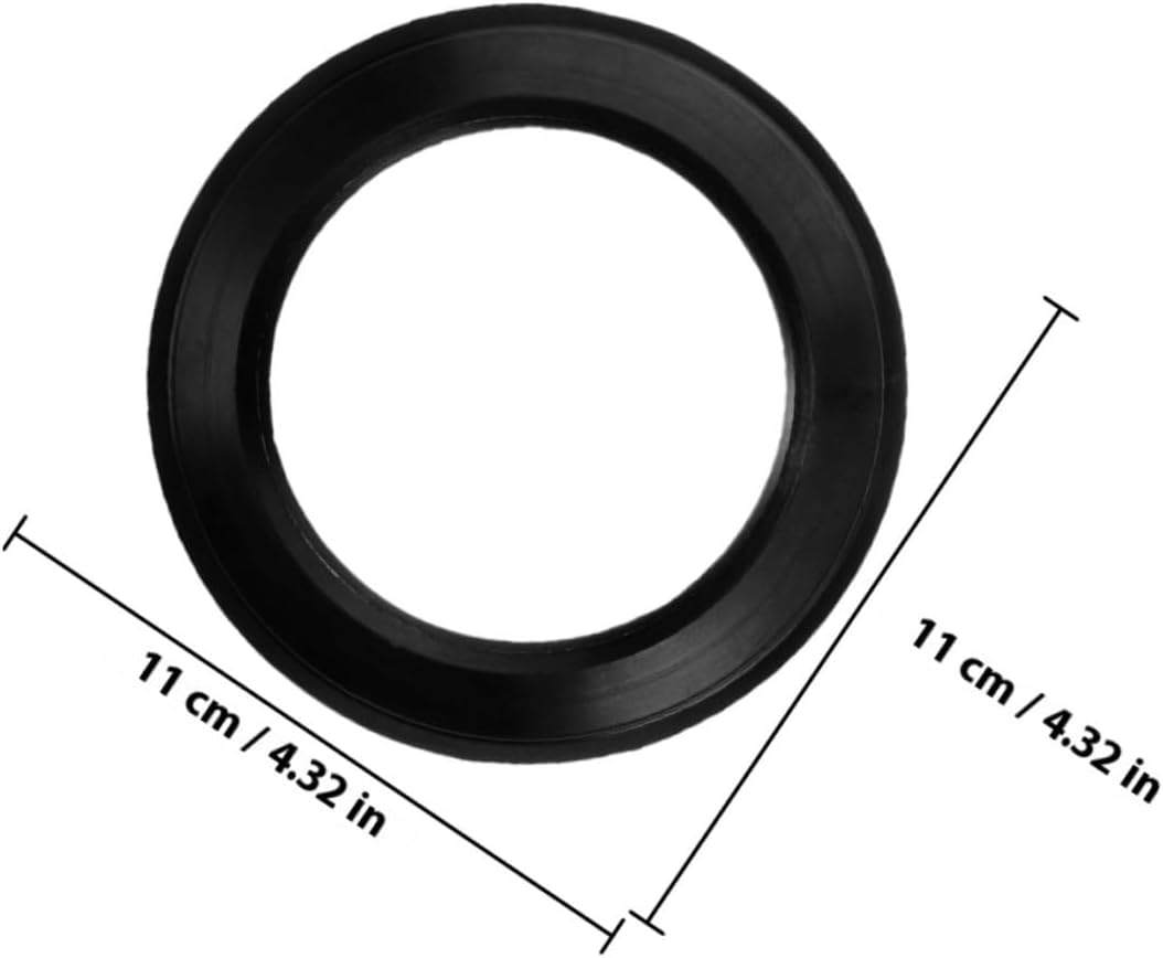2pcs Rv Toilet Flush Ball Seal Replacement Gasket Rings Camper Toilet Valve Kit Plumbing Seal and Camper Bathroom Parts