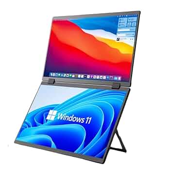 Amazon.co.jp: 15.6インチ デュアル モバイルモニター トリプル