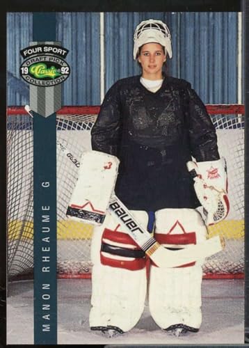 Manon Rheaume Rookie Card 1992 Classic Four Sport #224