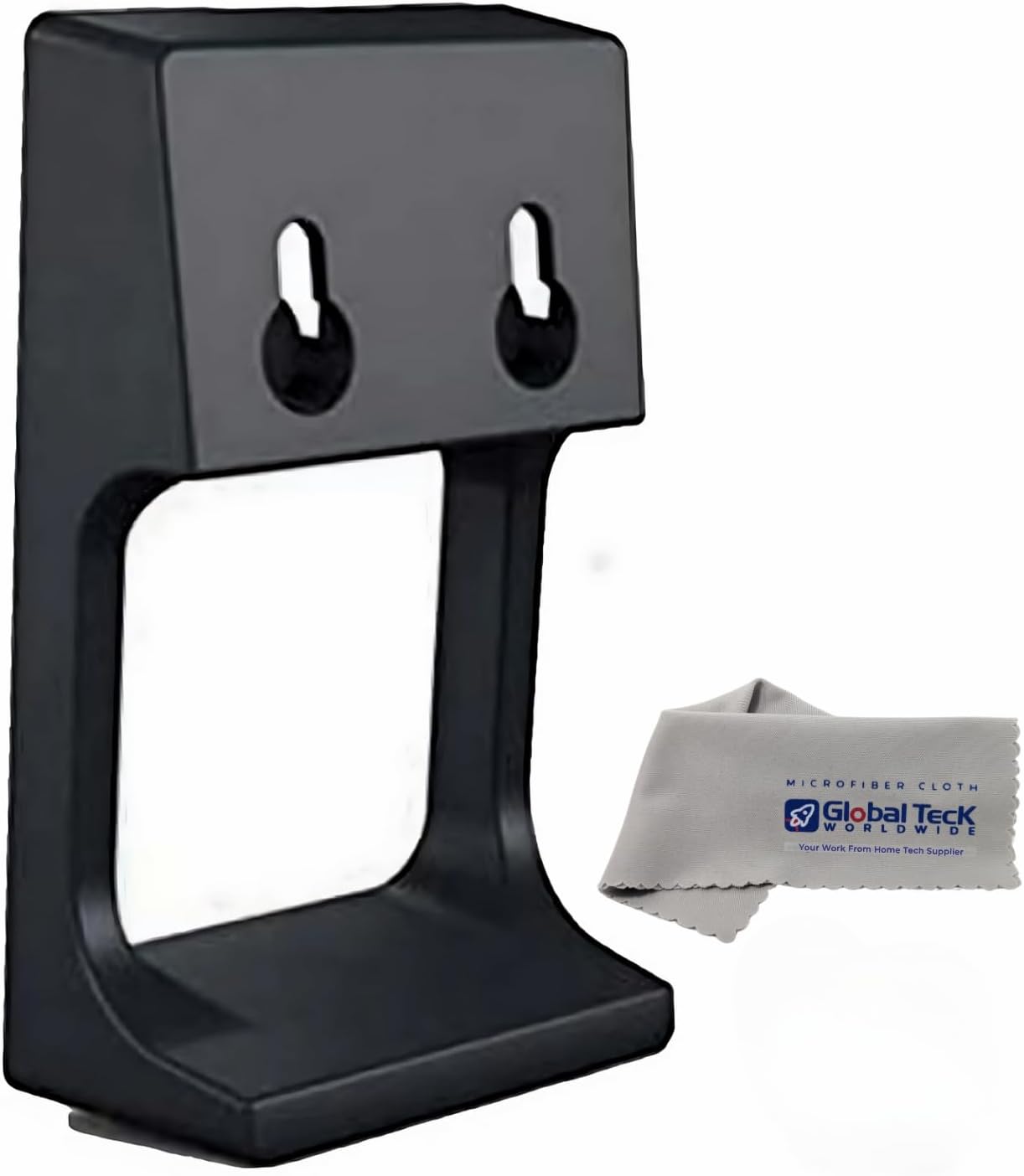 Yealink EXP40 Wall Mount Bracket - Yealink EXP40 Expansion Module Bundle by Global Teck with Microfiber Cloth