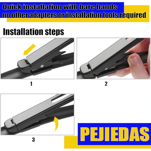 Image of 2 x OEM Quality Wiper Blades for Ford Escape 2008-2012, OE Genuine Style (20 inch + 20 inch Front Wiper Blades)