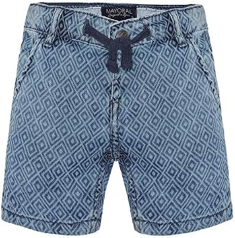 Mayoral 1252 Bermuda a Jeans Disegno Neonato (6 Mesi) : Amazon.it:  Abbigliamento