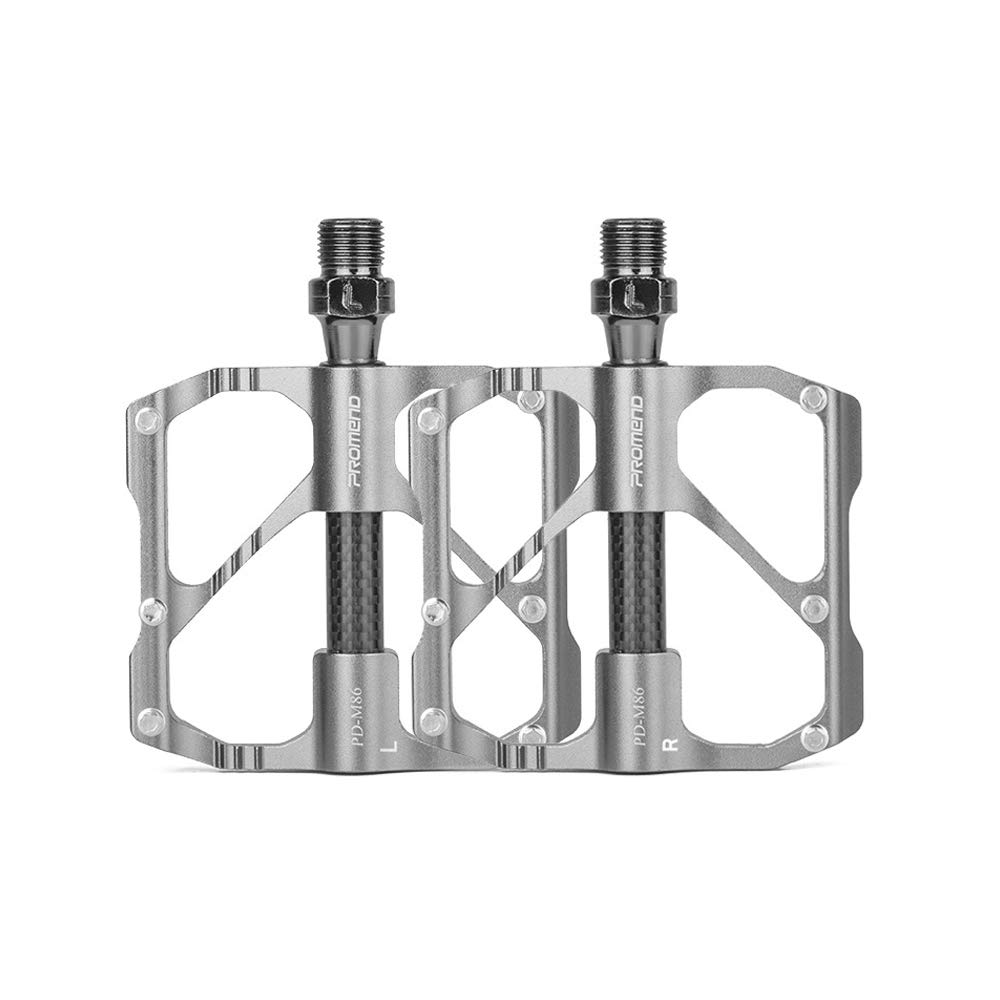 PROMEND Mtb Pedal Quick Release Road Bicycle Pedal Anti-slip Ultralight Mountain Bike Pedals Carbon Fiber 3 Bearings Pedale Vtt