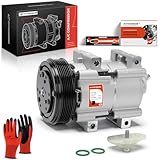 A-Premium Air Conditioner AC Compressor with Clutch Compatible with Ford Ranger 3.0L 2002-2008, Mazda B3000 3.0L 2002-2008
