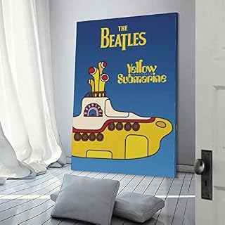 Poster Beatles – Sous-marin jaune – Décoration de chambre à coucher – Paysage sportif – Cadeau – 20 x 30 cm - Les Beatles, Paul McCartney, John Lennon, RIngo Starr, George Harrison Poster Beatles - Sous-marin jaune - Décoration de chambre à coucher - Paysage sportif - Cadeau - 20 x 30 cm – Image 3