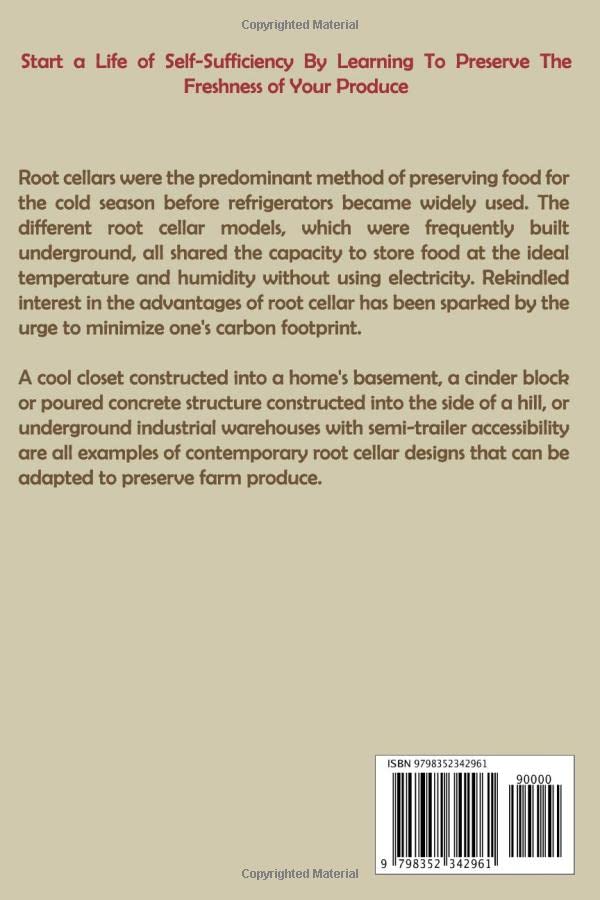 Miniatura 2 de Root Cellar Construction Handbook Your Root Cellaring Guide for Learning How to Build a Natural Cold Storage for Preserving Vegetables, Fruits, and