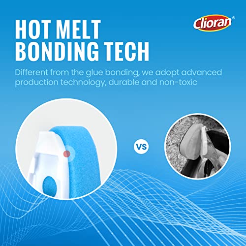 Scrub Dots Dishwand Refills Sponge Heads, Dish Wand Refill Scrubber Replacement Head, Non Scratch Brush Soap Filled Dispensing Handle, Heavy Duty Dishwashing Pads Dispenser Dishwasher Cleaning Tool #TOP3