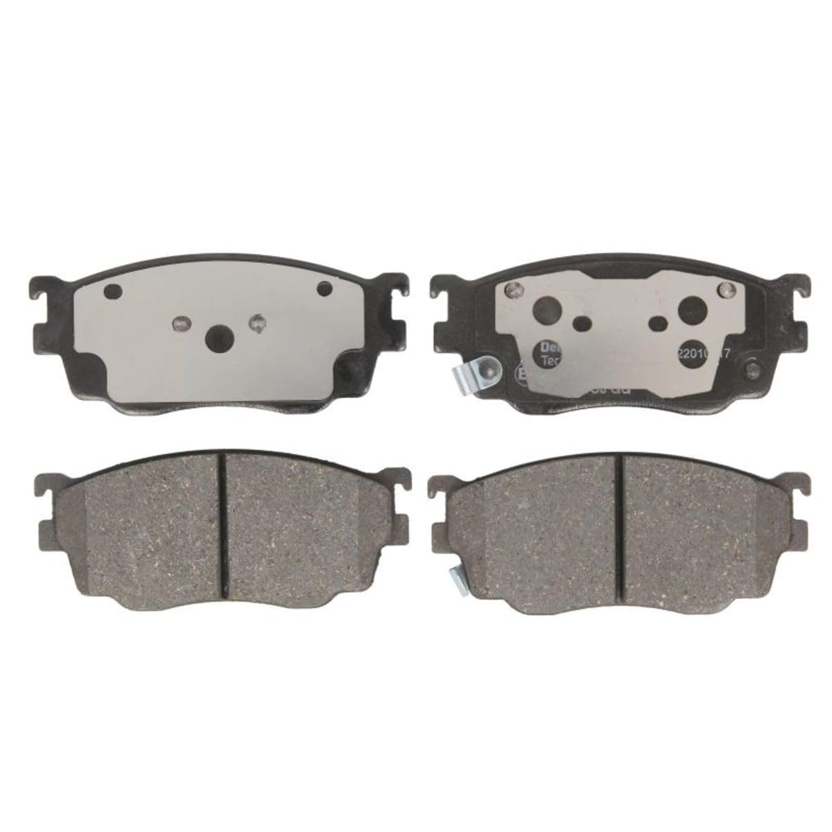 Delphi Kit Pastiglie Freni Anteriore Con Segnalatore Acustico Usura Senza Accessori LP1527-image