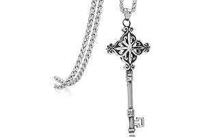 Men's Classic Key Pendant Necklace: Unlock Style and Meaning