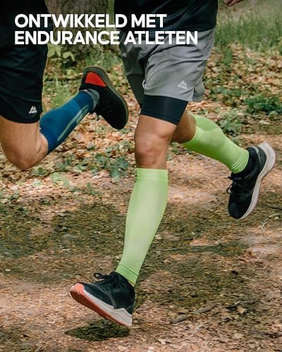 DANISH ENDURANCE Compressiebroeken voor Mannen, Hardlooplegging, Sneldrogend, Sport & Training, Anti-Schuren, Basislaag Mannenbroek, 2-Pack