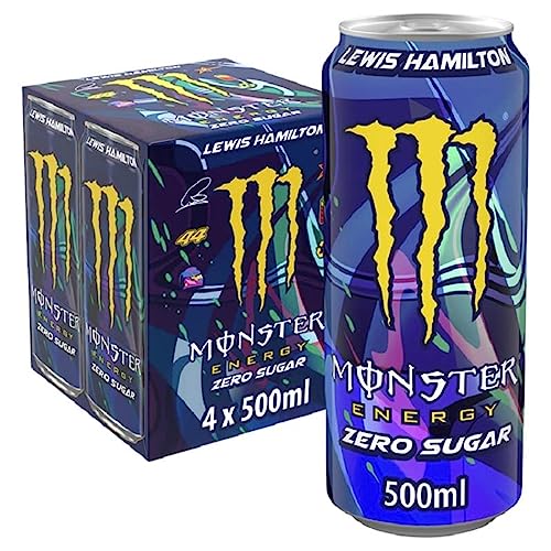 Monster Can Lewis Hamilton 500 ml (Pack of 4)