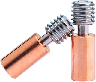 BZ 3D 2Pcs Ender 3 S1 Heatbreak Ender 3 S1 Pro Titanium Alloy BiMetal Heatbreak Upgrade All Metal Bi-Metal Heat Break for Ender 3 S1,S1 Pro,S1 Plus,CR10 Smart Pro,Sermoon V1 Hotend