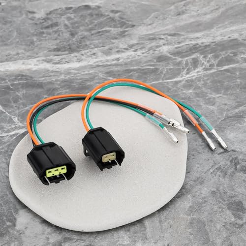 YINETTECH 5 x 2-polige und 3-polige LED-Licht-Verkabelungs-Konvertierungs-Kit für Land Rover Defender 1983–1993