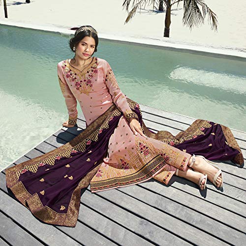 Pakistani Stylish Women's Wear Shalwar Kameez Suits Indian Designer Embroidery Worked Trouser Pant Dress4