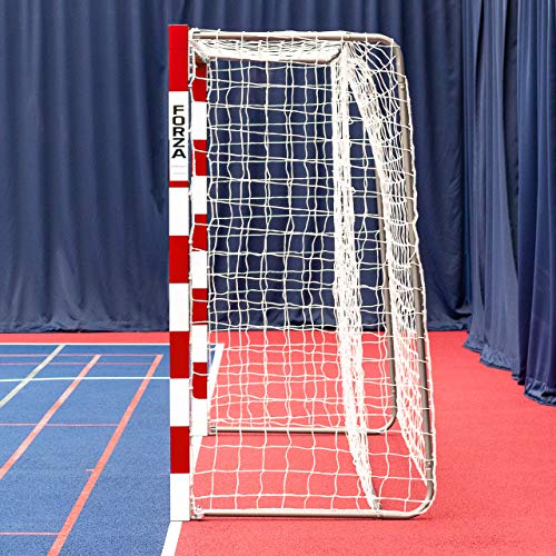 Filet de handball FORZA 3x2m blanc résistant pour buts