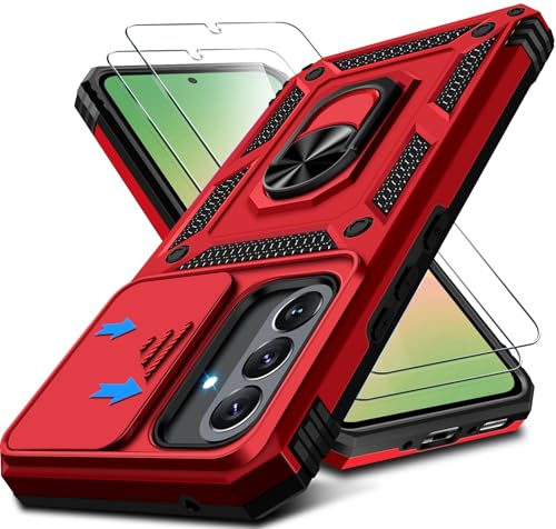 Kameraschutz Handyhülle für Samsung Galaxy Hülle mit schutzfolie*2
