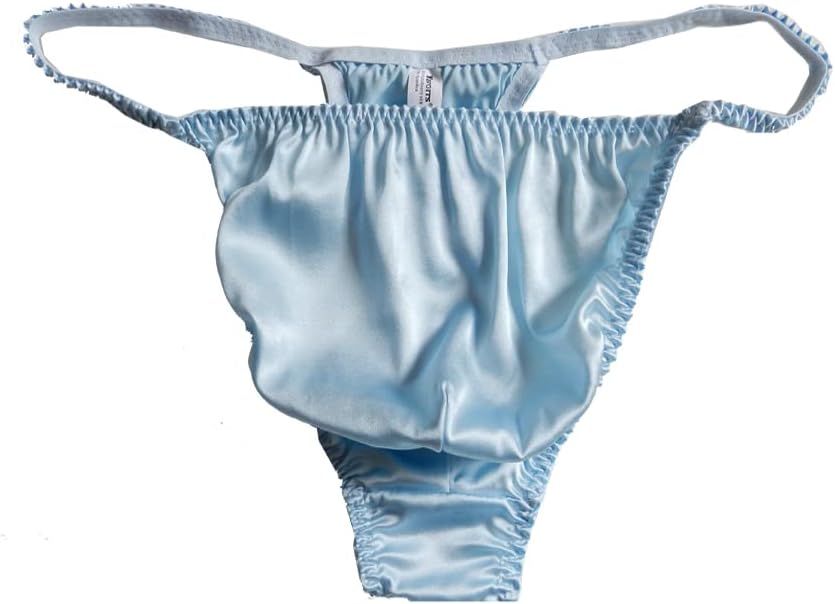 6pcs Men's Silk Panties G-Strings Thongs Size S M L XL 2XL - Image 5