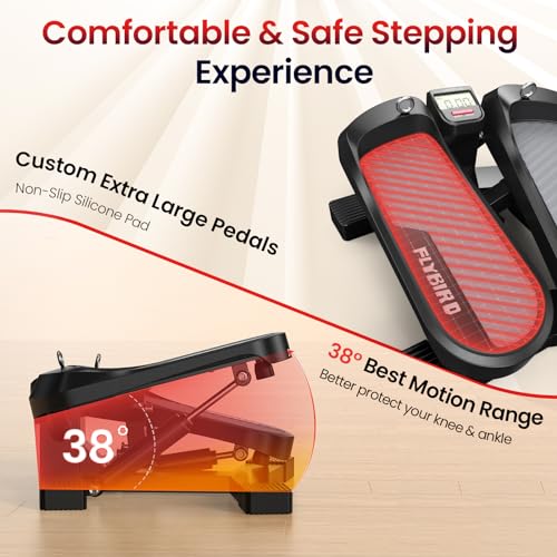 Image of FLYBIRD Home Gym Stair Stepper - Compact Cardio & Lower‑Body Workout Machine, Supports Up to 350 LBS, Targets Legs, Hips & Glutes, Ideal Fitness Gear for Both Men and Women