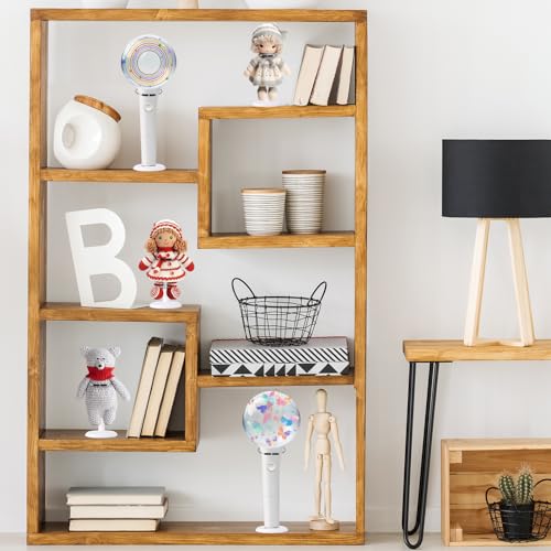 BOXOB 5st Lightstick Ständer Kpop, Puppenständer Leuchtstab Halter Actionfiguren Ständer Actionfigur & Leuchtstab Stützgestell für Stray Kids/Ateez/Enhypen/Twice Leuchtstäbe und Minipuppen