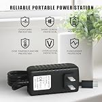 Remplacement du chargeur de moniteurs pour Owlet, V-Tech, Babysense, Eufy, VAVA, LBTech, Moonybaby Baby Monitor, Micro USB Cordon de charge pour adaptateur d'alimentation