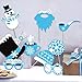Snowflake Photo Booth Props 38 Pcs Frozen Party Decorations Winter Wonderland Party Favor for Holiday Party Christmas Party Supplies