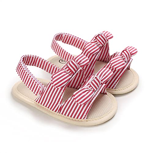 Toddler Boys Girls Stripe Slides Sandals Baby Comfort Beach Pool Shower Non Slip Slippers With Elastic Back Strap4
