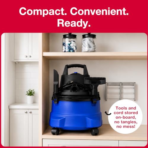 Image of Koblenz WD-6 L212 Wet Dry Vacuum Cleaner, 6 Gallon