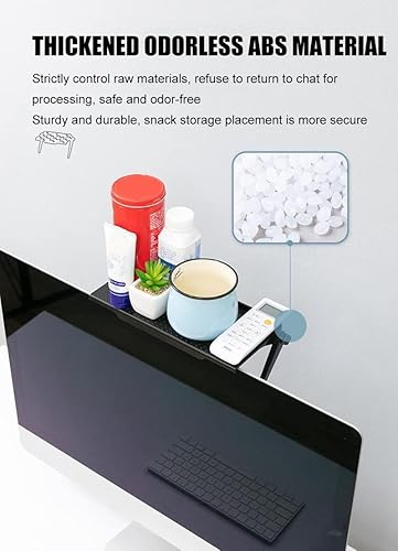 Miniatura 5 de Estante superior para TV de 2 parques, soporte para Apple TV, estante de almacenamiento de pantalla, soporte de TV flotante, estante de enrutador, 2