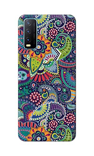 Image of Printed Hard Back Cover Case for Vivo Y20 | Y20 2021 | Y20i | Y20s | Y20G | Y20S (G) | Y20SG | Y20T Back Cover (Miraculous Patterns) -1803
