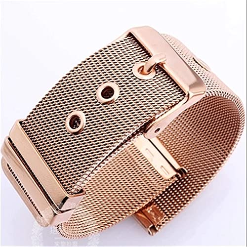 Bracelet de montre acier inoxydable de haute qualité en maille mince