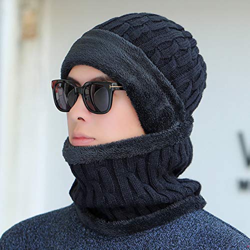 Bonnet tricoté homme en coton de qualité supérieure pour hiver rigoureux
