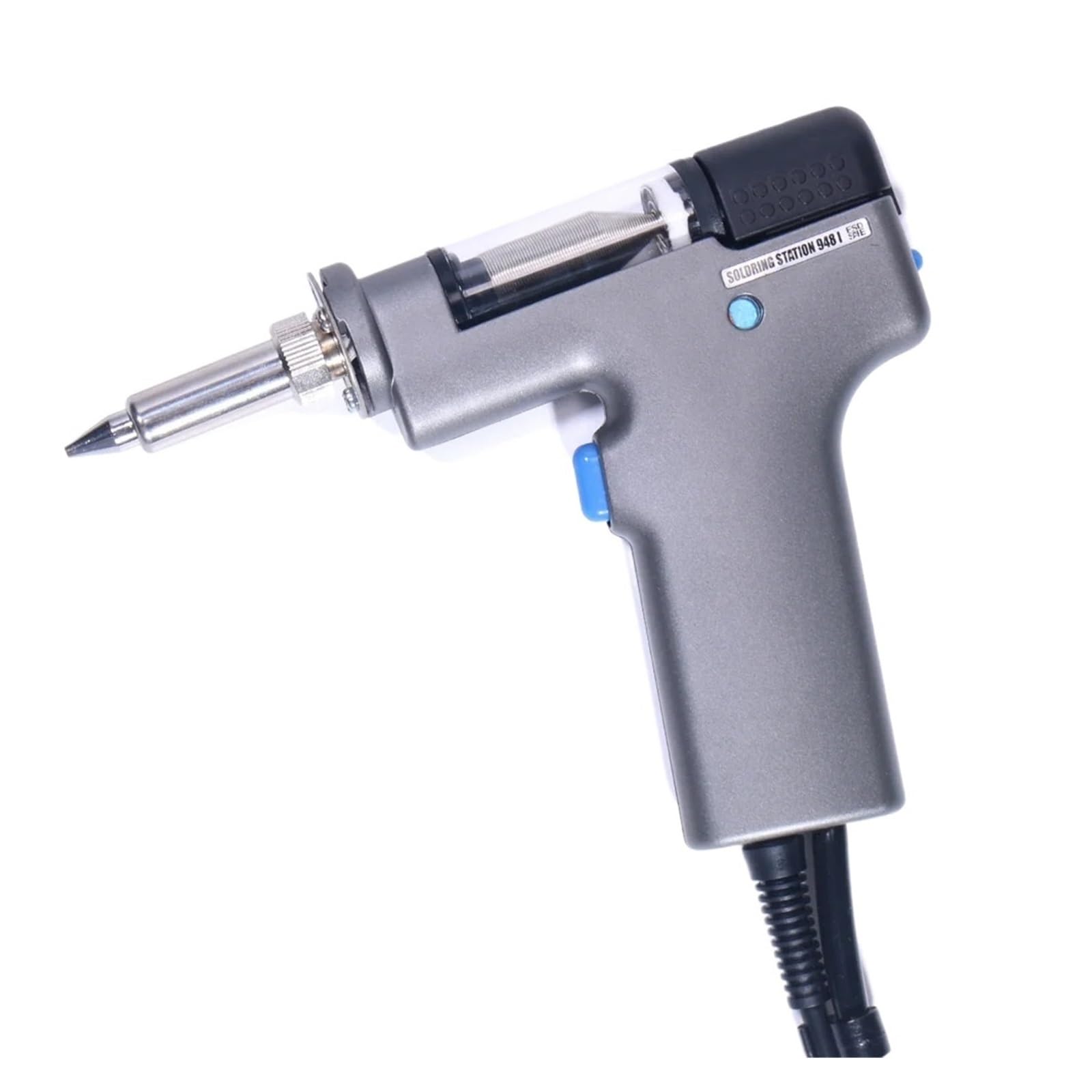 Desoldering Gun Suction Tin Replacement Accessories for WEP Soldering Station Precise Heating(Silver)