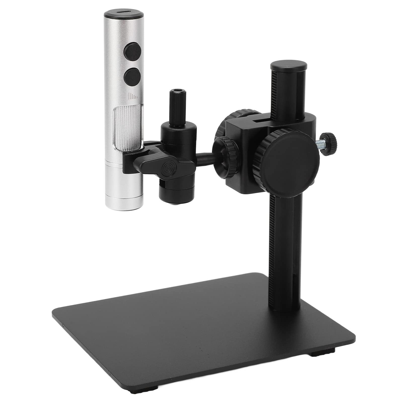 Aramox Mikroskop Cyfrowy Ręczny Mikroskop USB 12 MP Stop Aluminium ABS Rozdzielczość 3840x3104 4 Diody LED Regulowany Zoom do Identyfikacji Chipów Inspekcja Stacji Roboczych CNC
