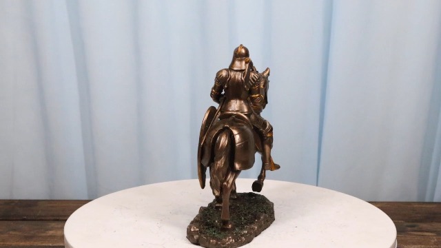 s*様 アルミ　アンティーク　大正ロマン　巨大オブジェ　騎士 Royal Selangor Batman Shogun Gilt Ver - XM Studios